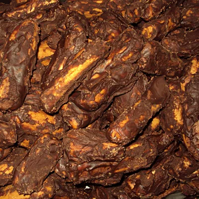 Bersaglieri Biscuits - A Chocolate-Glazed Sicilian Treat for All Saints’ Day