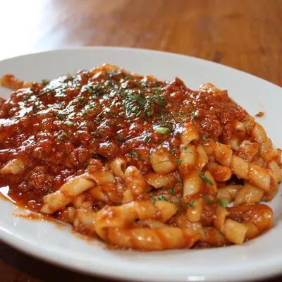 Busiate with Tuna Ragù - A Journey Through the Flavours of Trapani