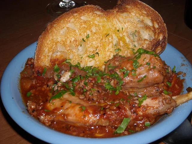 Coniglio in casseruola alla siciliana