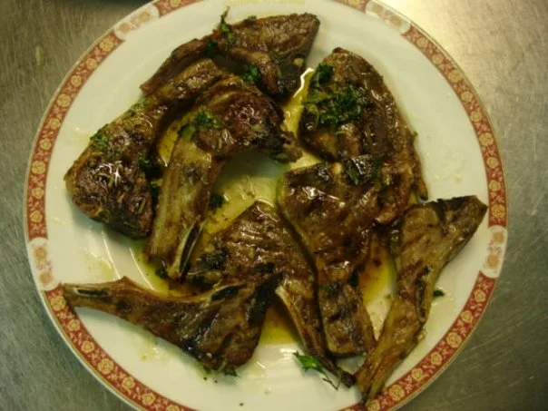 Costolette di agnello alla brace