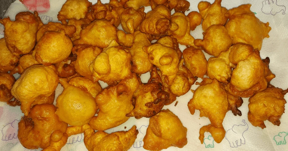 Crispelle con le acciughe