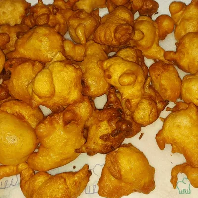 Crispelle con le acciughe