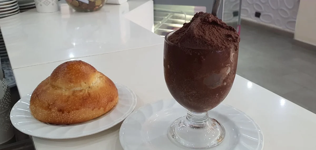 Granita al cioccolato