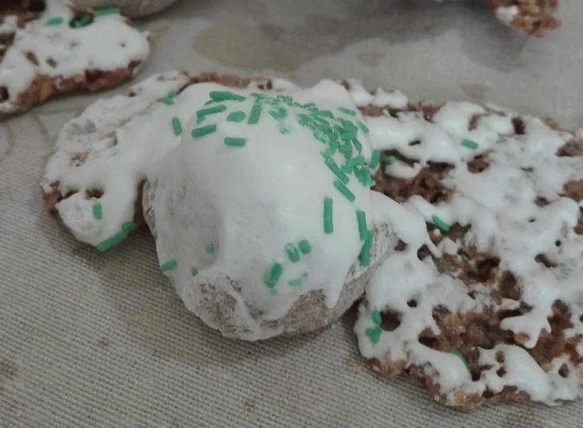 Traditional Sicilian incannellati biscuits