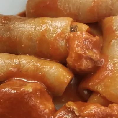 Involtini di cotiche di maiale