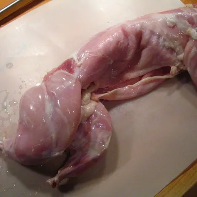 La carne di coniglio