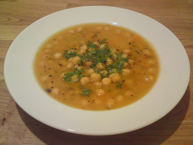 Minestra di ceci di San Giuseppe