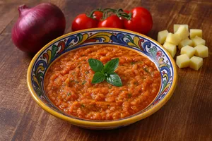Ncancarancà - The Sicilian Fishermen’s Tomato and Melted Cheese Soup