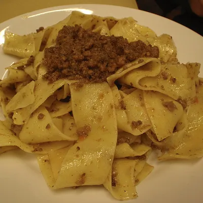 Pappardelle al sugo di coniglio: Un piatto ricco di sapore per occasioni speciali