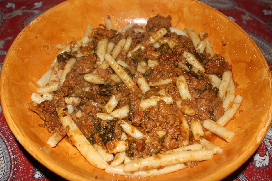 Pasta fresca (maccarruna di casa)
