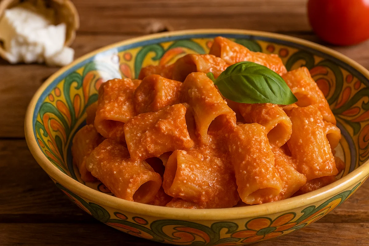 Pasta con ricotta e pomodoro: Gusto e tradizione di Sicilia