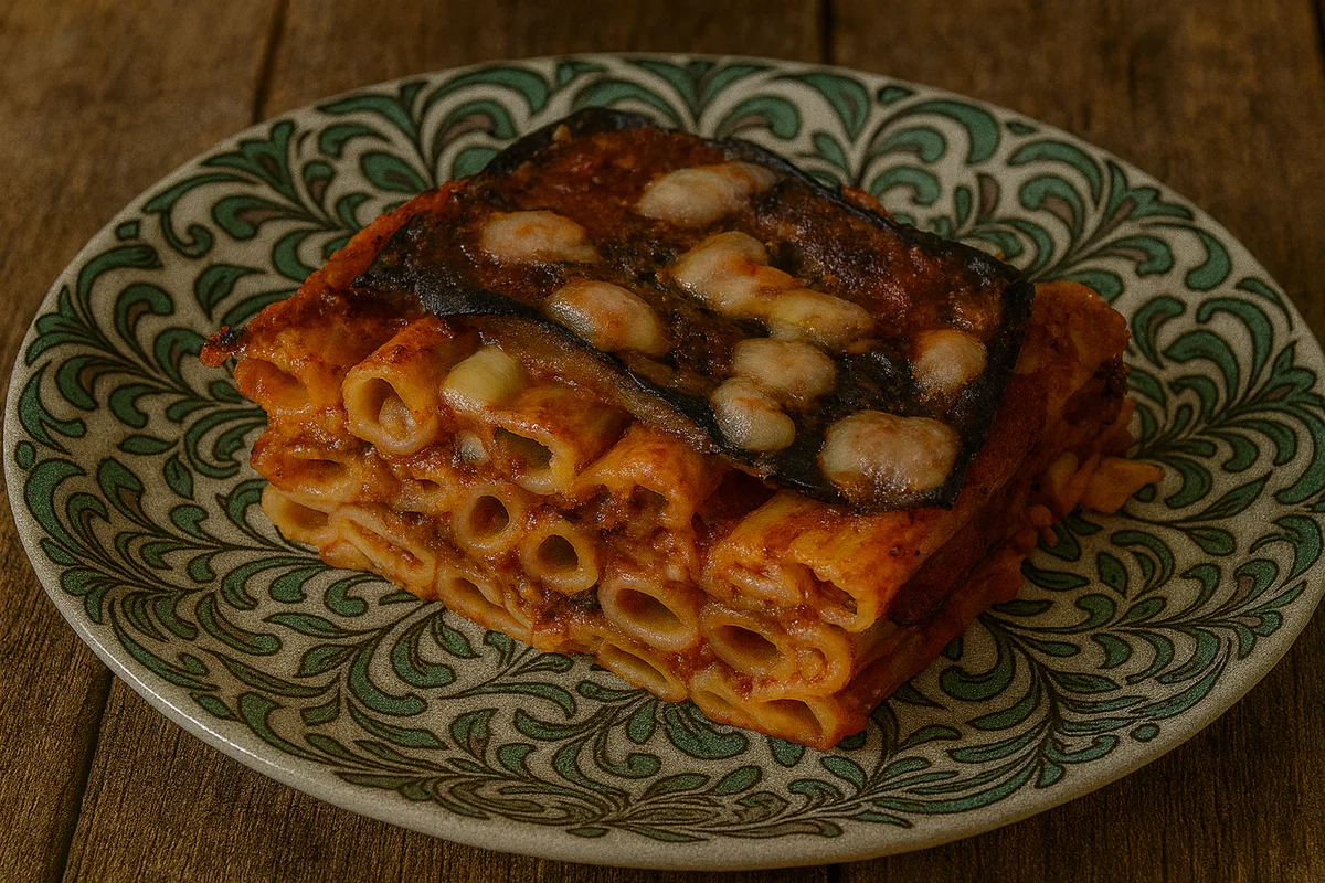 Pasticcio alla Norma – Sizilianischer Auflauf mit Auberginen und Ricotta