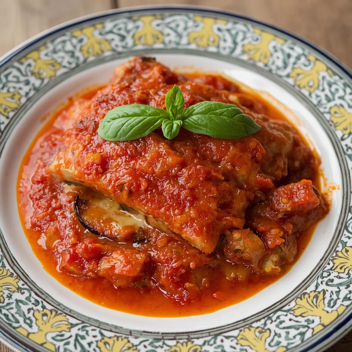 Sicilian Aubergine Bake