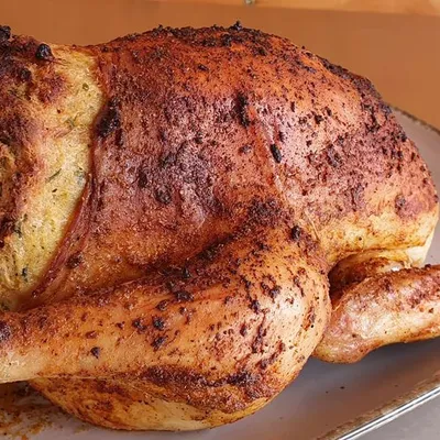 Pollo ripieno alle noci