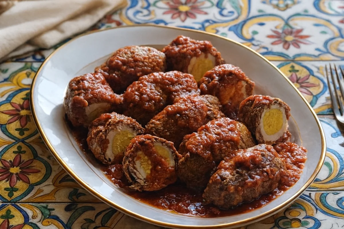 A Sunday with Paola: Discovering Sicily’s Beloved Mini Meatloaves