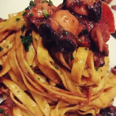 Tagliatelle with Octopus: A Fresh Taste of Sicilian Summer