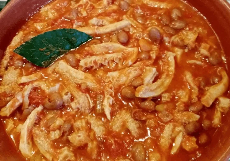 Trippa con i fagioli